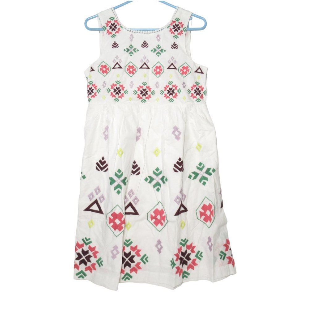 Anthropologie Dolly Embroidered Mini Dress - White - Small - Picture 4 of 12